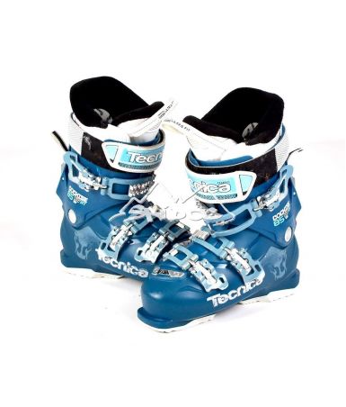 Chaussure de ski occasion Tecnica Cochise 85 HV RT w blanc bleu 