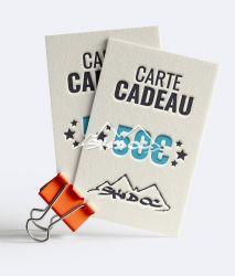 Carte cadeau - 50 €