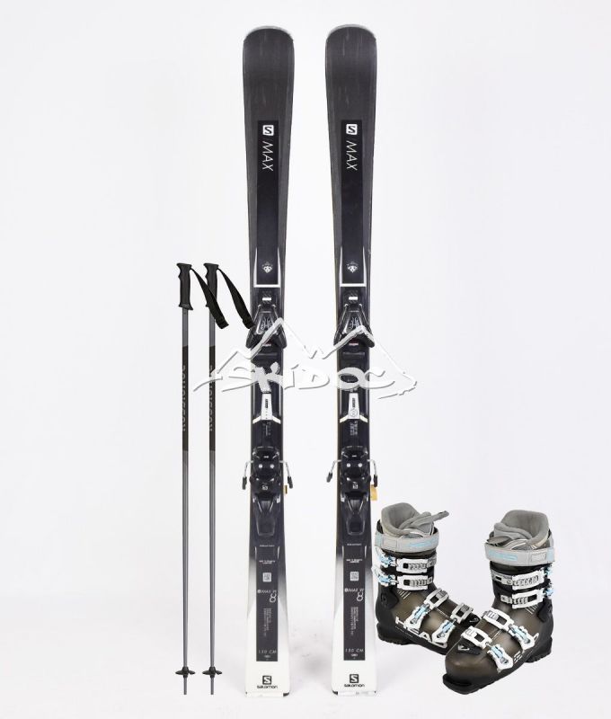 Pack Complet Salomon S/MAx 8 W + Head Edge Advant 75 W + Baton