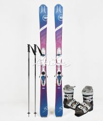 Pack Complet Rossignol Experience 80 Ci W + Head Edge Advant 75 W + Baton