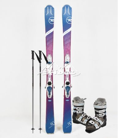 Pack Complet Rossignol Experience 80 Ci W + Head Edge Advant 75 W + Baton