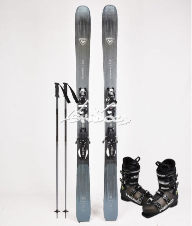 PAck Complet Rossignol Sender 94 Ti 2024 + Head Edge Advant 85 + Batons