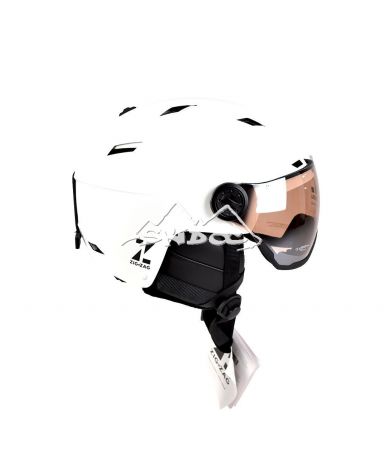 Casque de ski ZigZag C300 Visor Photo (BLANC)