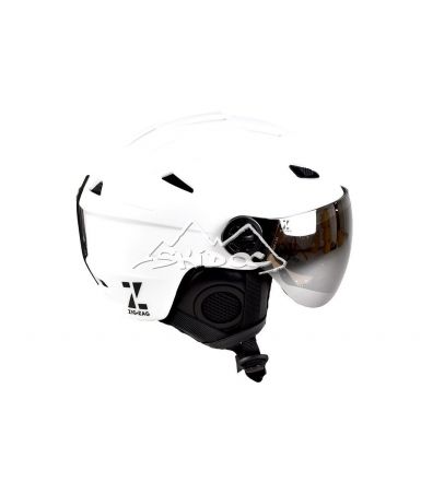 Casque de ski ZigZag C200 Visor (BLANC)