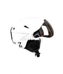 Casque de ski ZigZag C200 Visor (BLANC)