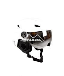Casque de ski ZigZag C200 Visor (BLANC)