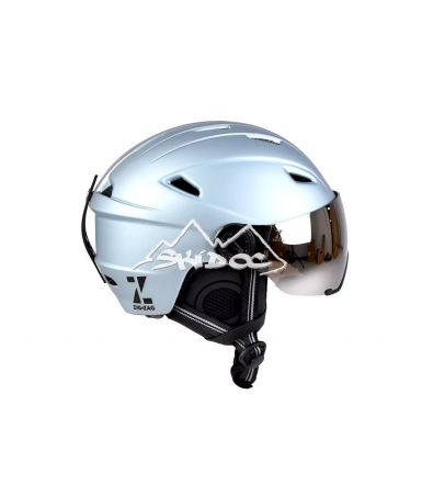 Casque de ski ZigZag C200 Visor (BLEUGRIS)