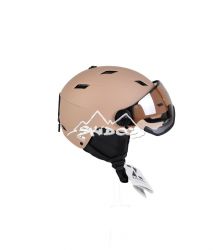 Casque de ski ZigZag C300 Visor Photo (Beige) Casque de ski ZigZag C300 Visor Photo (Beige)