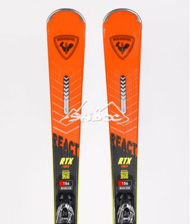 Ski TEst Rossignol React RTX (orange)