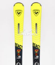 Ski TEst Rossignol React RTX (Jaune) Ski TEst Rossignol React RTX (Jaune)