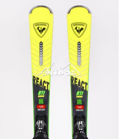 Ski TEst Rossignol React RTi Carbon (jaune)