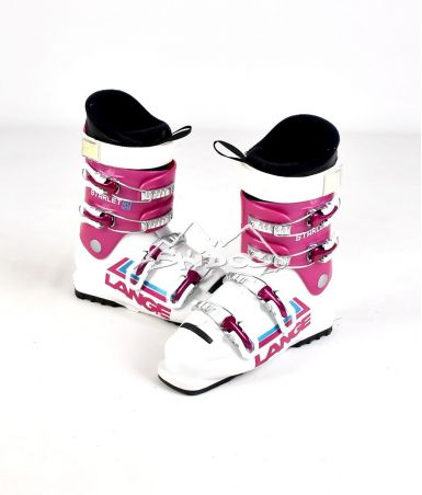 Chaussure de ski TEst Lange Starlett 60 (white/pink) 2025