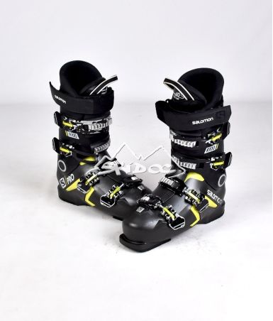 Chaussure de ski Occasion Salomon S/Pro R100 (noir/jaune)