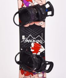 Snowboard Occasion Burton LTR (rouge)