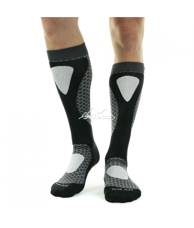 Chaussette de Ski pour Homme,Unisex Chaussettes de Ski,Chaussettes