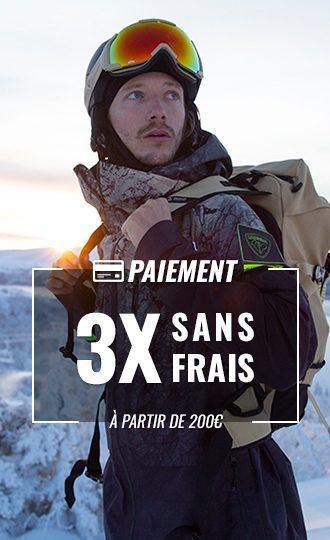 Paiement 3 fois sans frais à partir de 200€